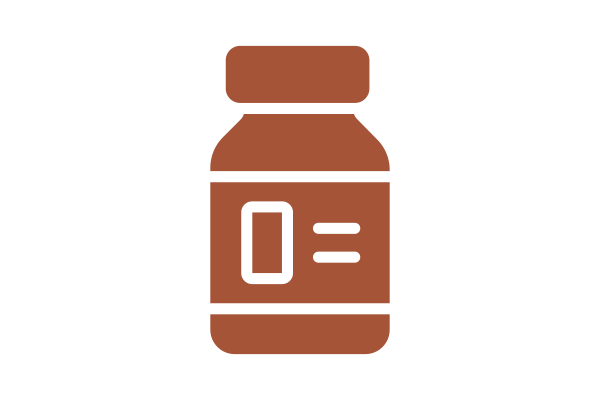 Illustration of medication bottle