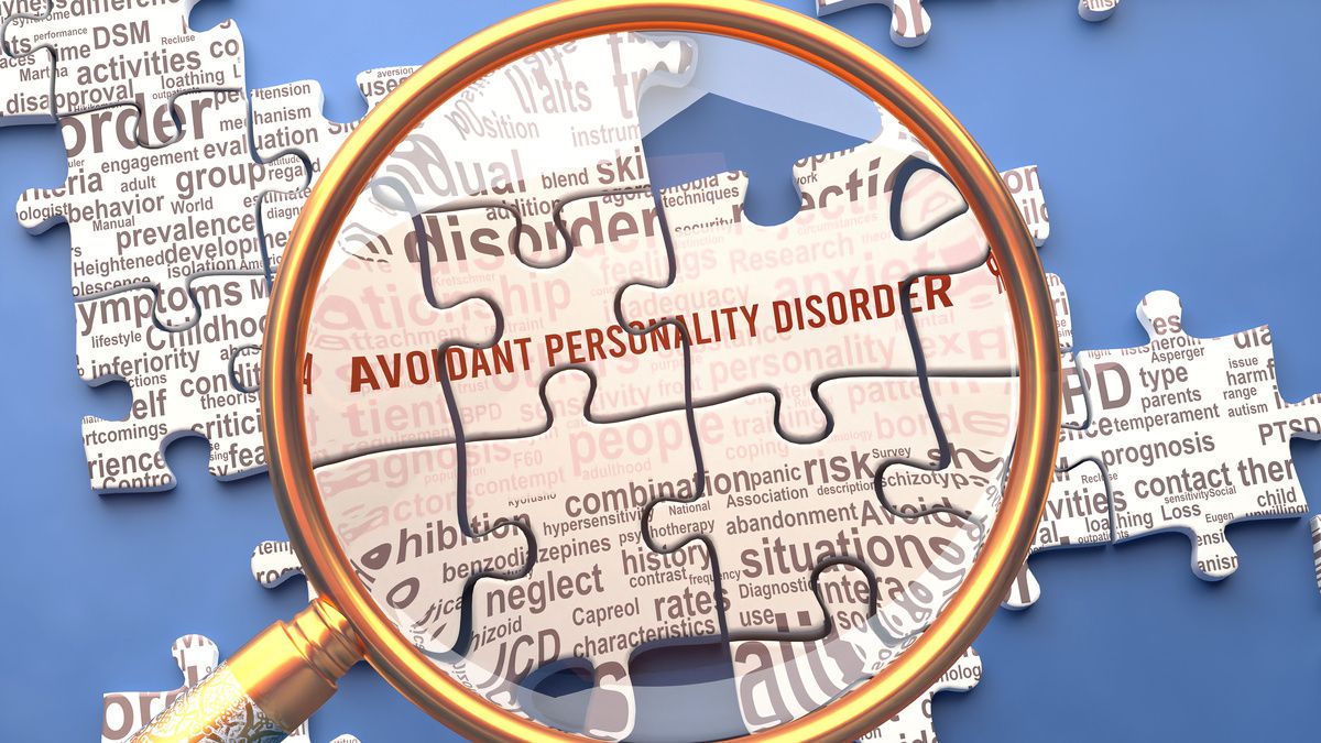 Avoidant Personality Disorder text graphic.
